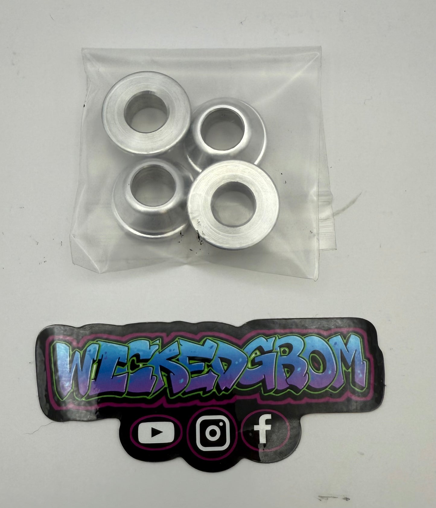Chimera Solid Aluminum Riser Bushings