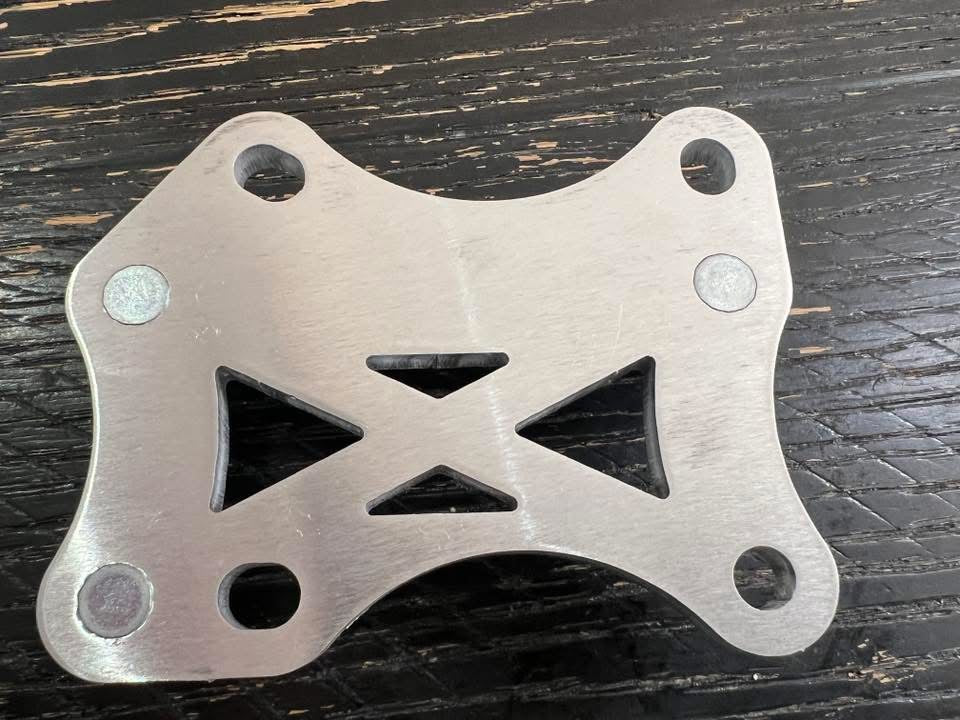 CRF110 Peg Bar Adapter