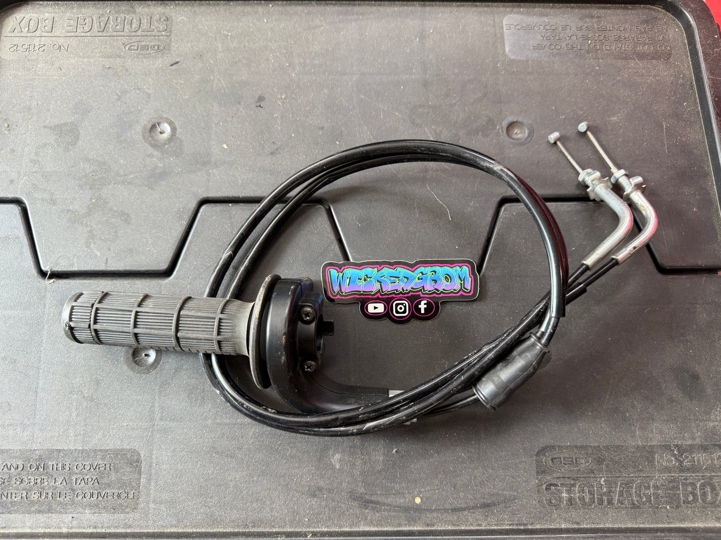 2019+ CRF110 Throttle Cables/Tube