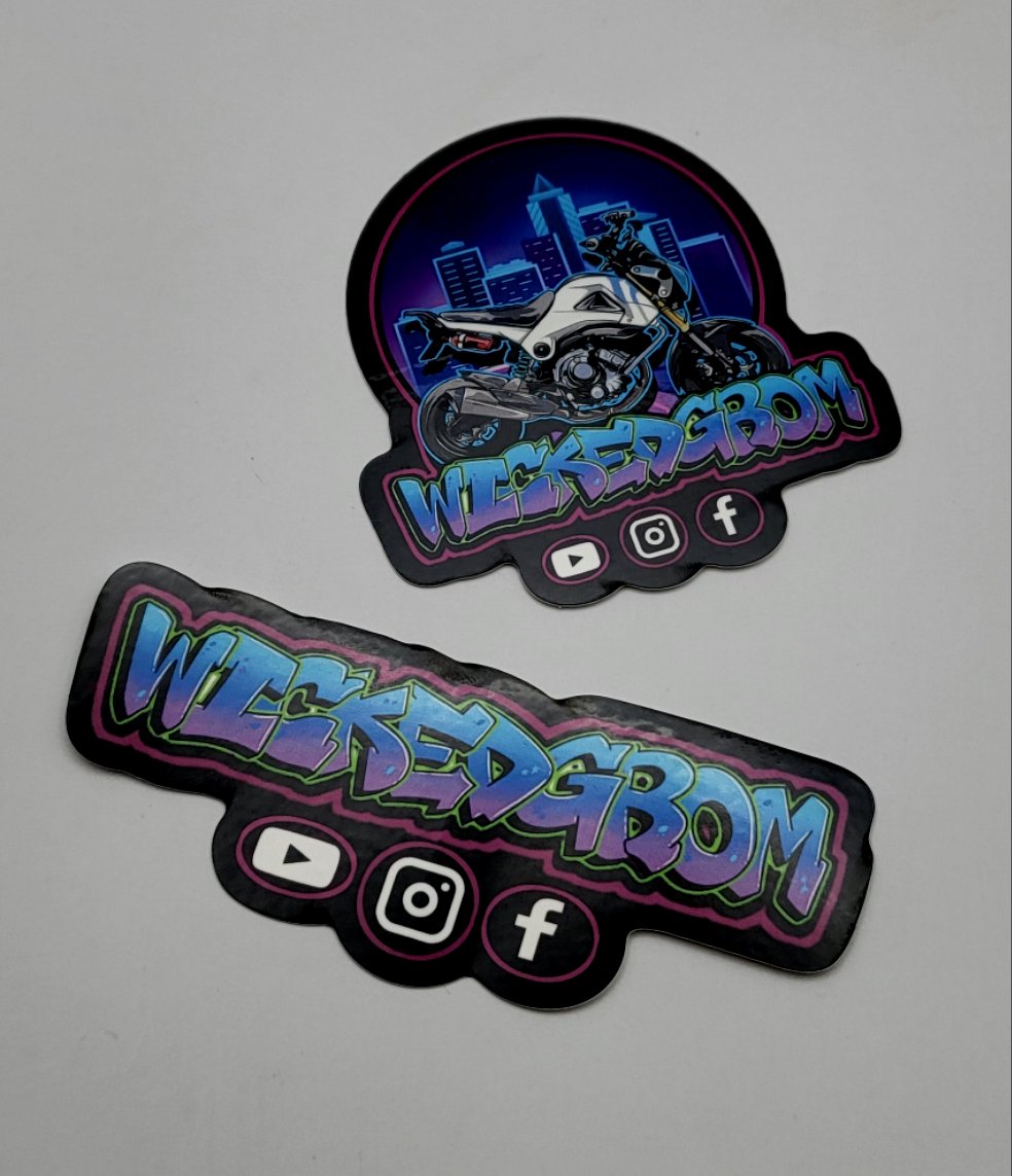 WickedGrom Sticker Pack