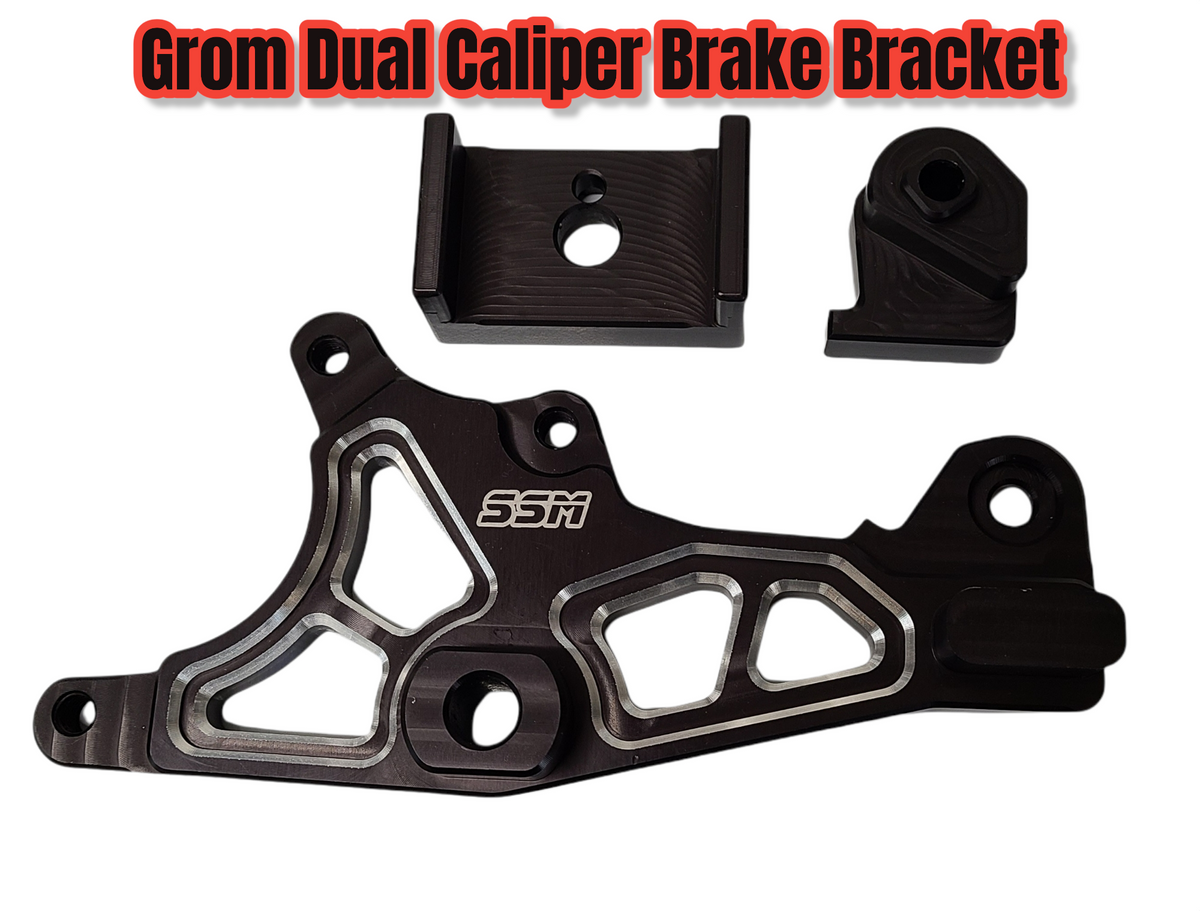 GROM Dual Caliper Brake Bracket 2014- 2024