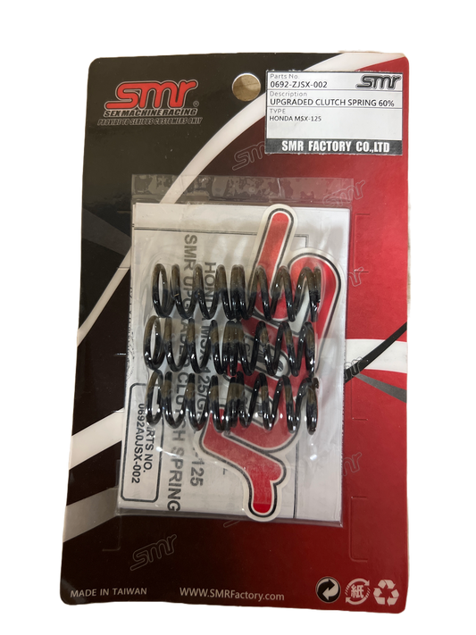 SMR 6 pc Clutch Spring 60% Stiffer Upgrade Honda Grom 125